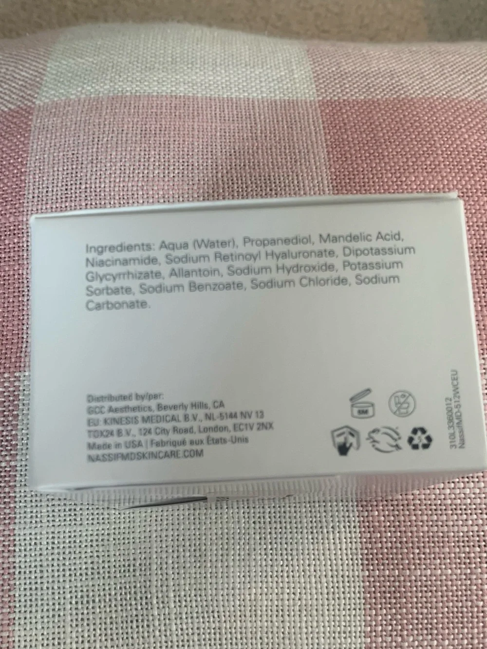 NEW NassifMD Even, Correct & Renew Retexturizing Pads - 30 Count